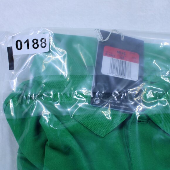 Nike Golf Dri-Fit Embroidered Rio 2016 Olympics Green Polo Large - Picture 10 of 10